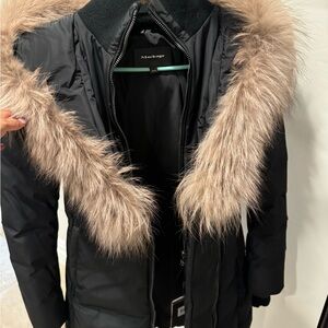 Mackage fur collar puffer.  Never worn.  Size xs.  Excellent condition.